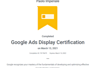 Google Ads Display Certification 2021